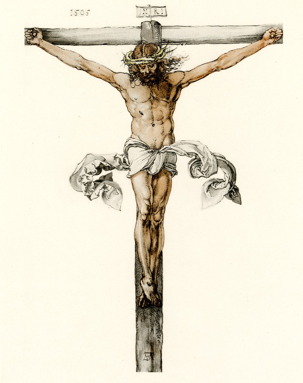 Kristus ristillä tekijältä Albrecht Dürer