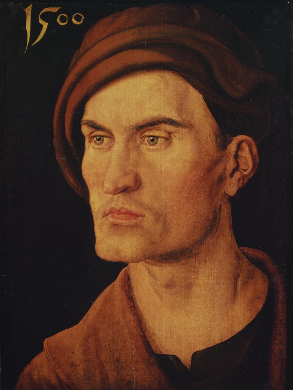 Nuoren miehen muotokuva, 1500 tekijältä Albrecht Dürer