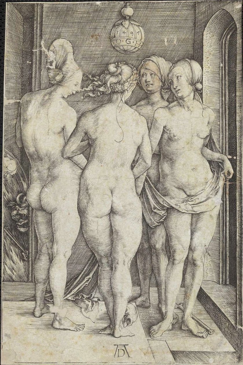 Neljä noitaa tekijältä Albrecht Dürer
