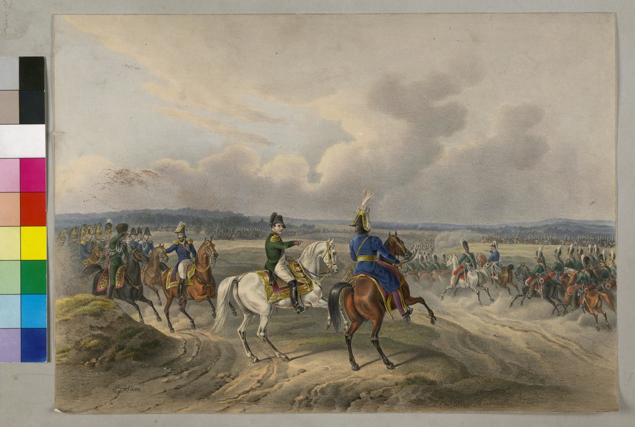1812 Napoleon I Duenan luona tekijältä Albrecht Adam