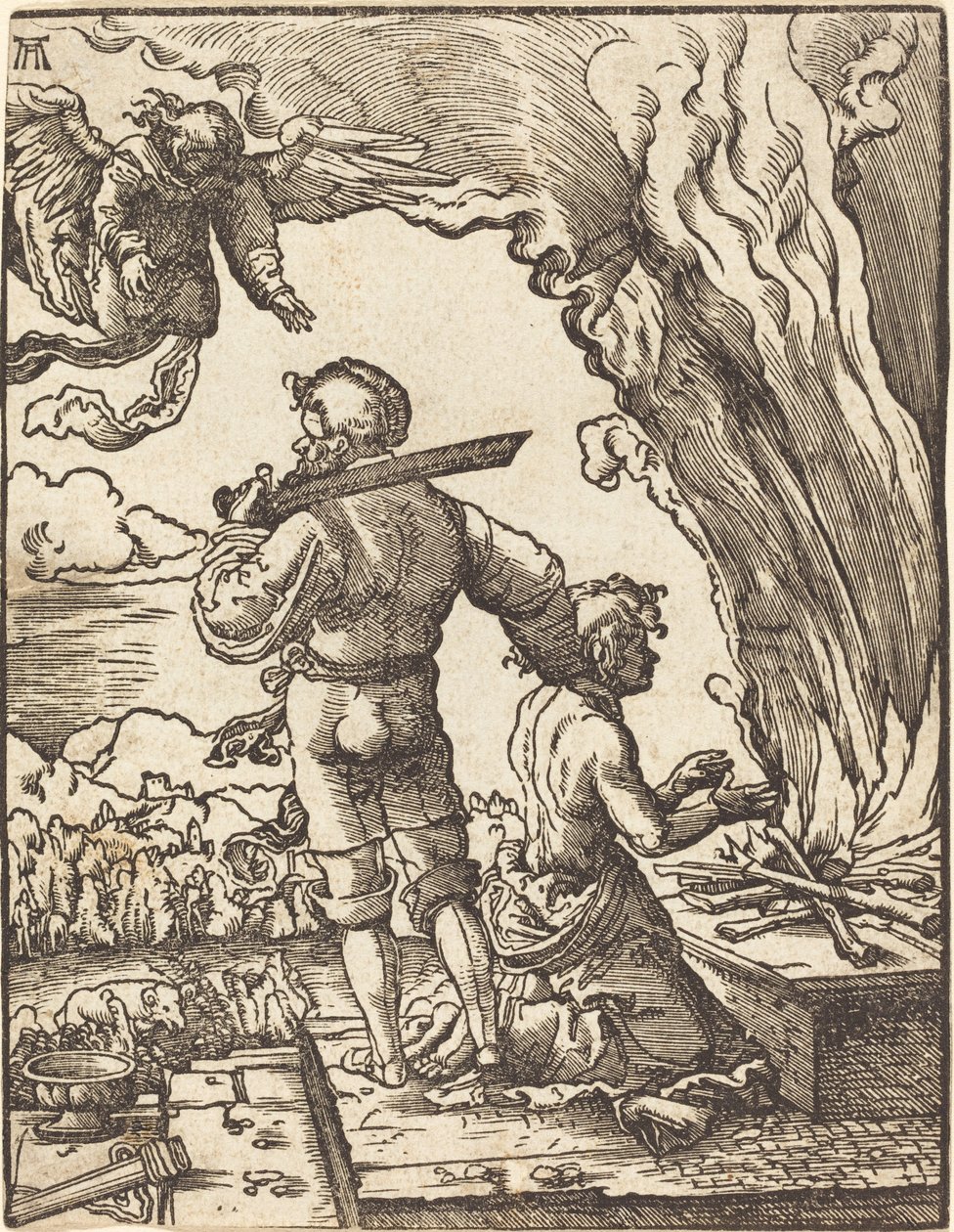 Abrahamin uhri tekijältä Albrecht Altdorfer