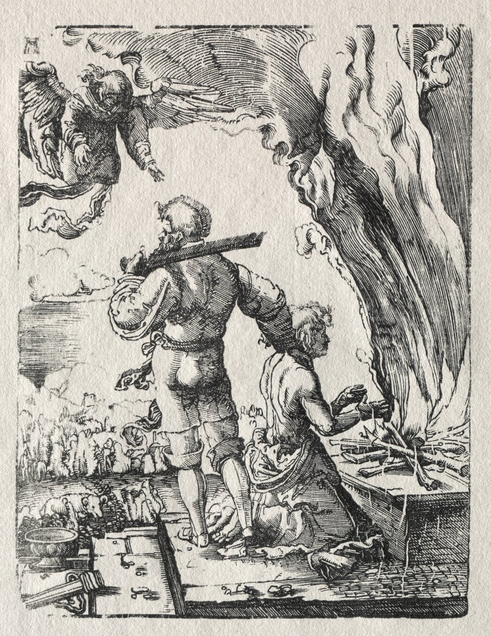 Abrahamin uhri tekijältä Albrecht Altdorfer
