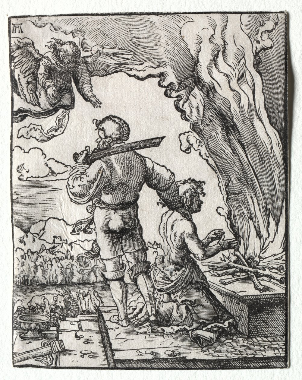 Abrahamin uhri tekijältä Albrecht Altdorfer