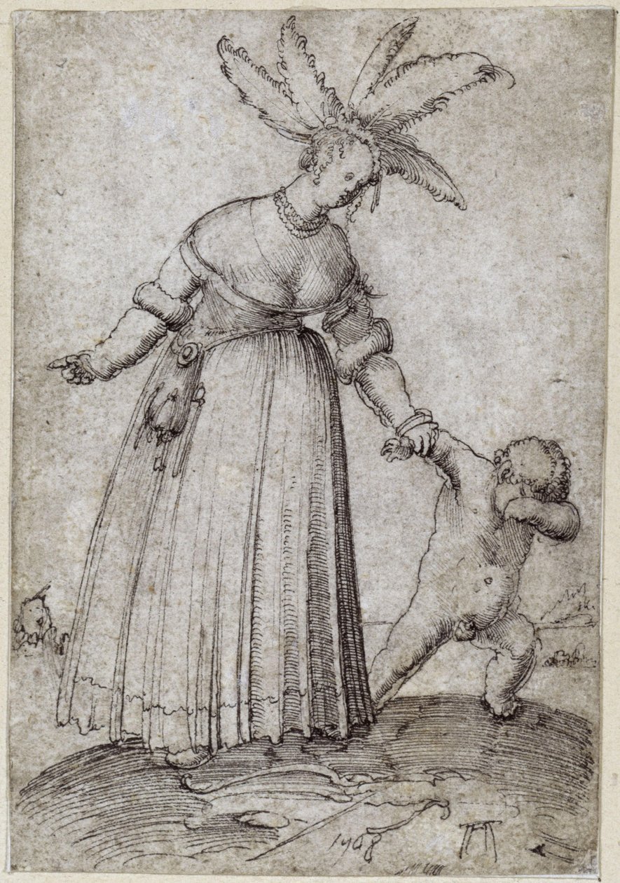 Altdorfer, Albrecht - Venus ja Amor tekijältä Albrecht Altdorfer