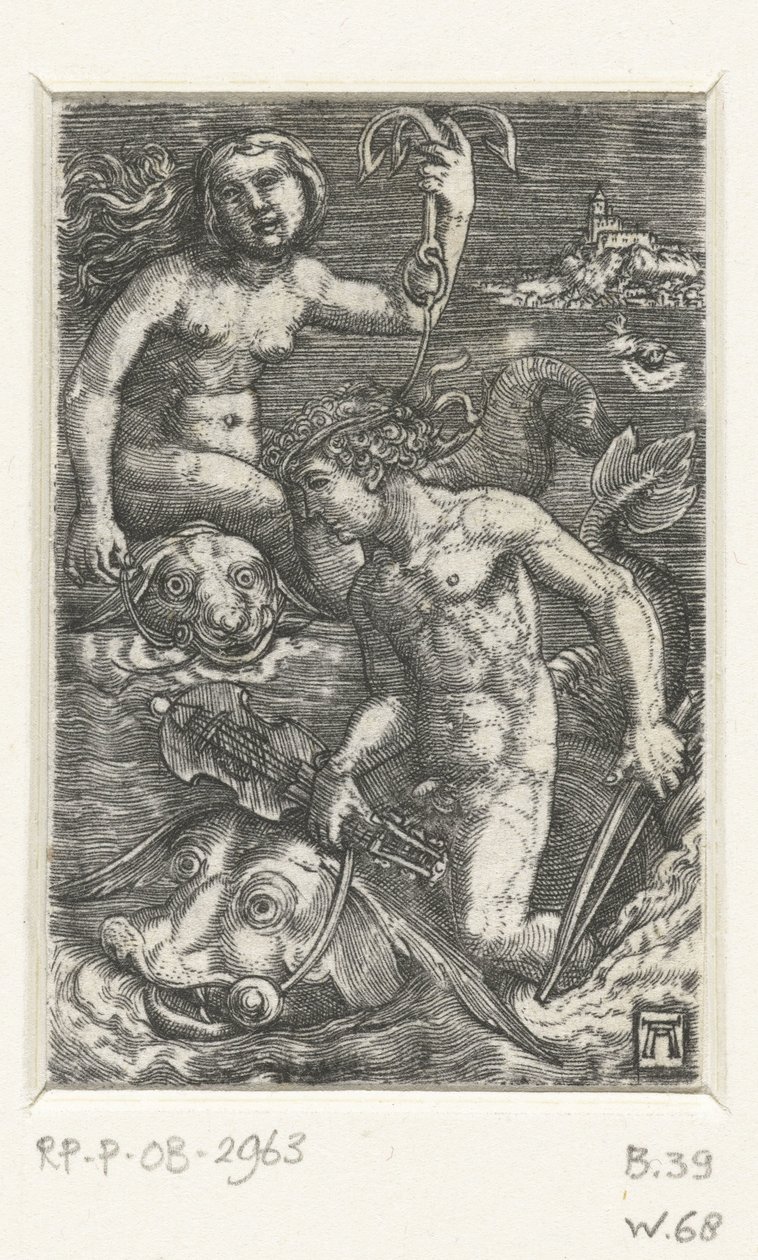 Arion ja Nereid tekijältä Albrecht Altdorfer