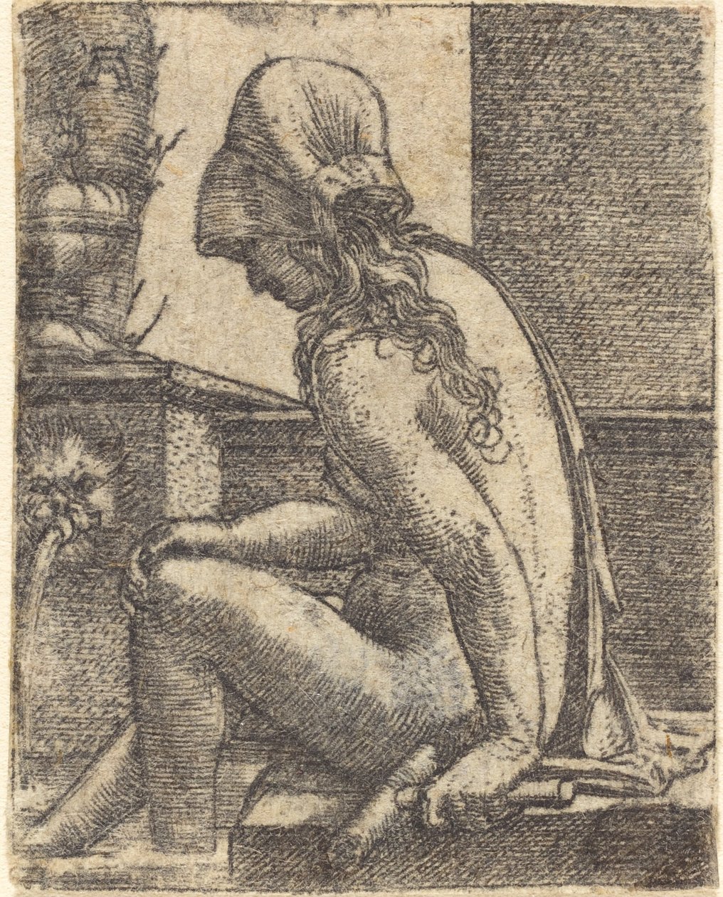 Uiva nainen tekijältä Albrecht Altdorfer