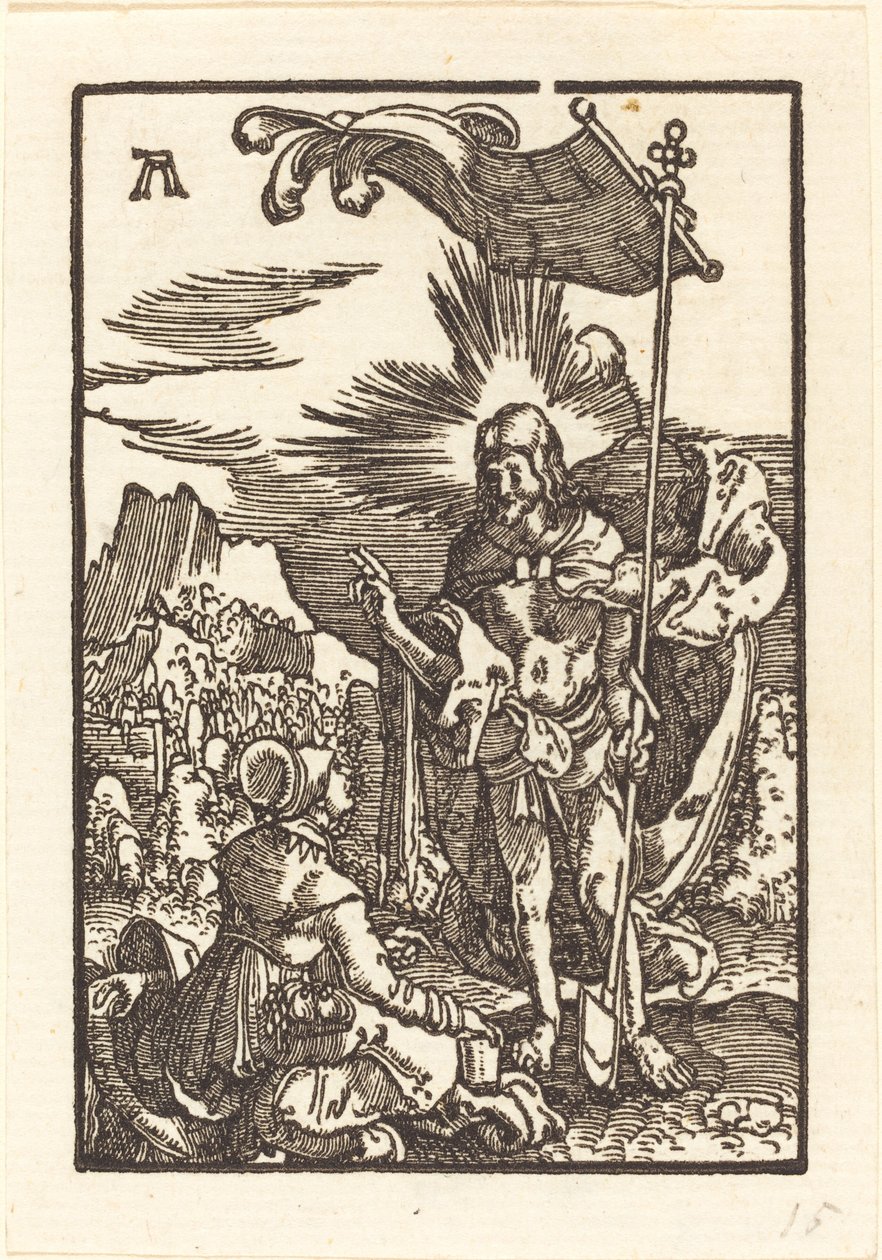Kristus ilmestyy Magdaleenalle tekijältä Albrecht Altdorfer