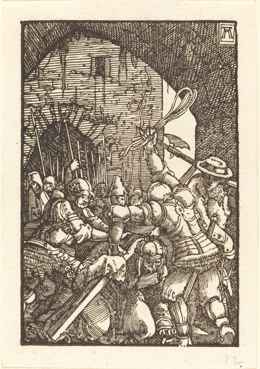 Kristus kantaa ristiä tekijältä Albrecht Altdorfer