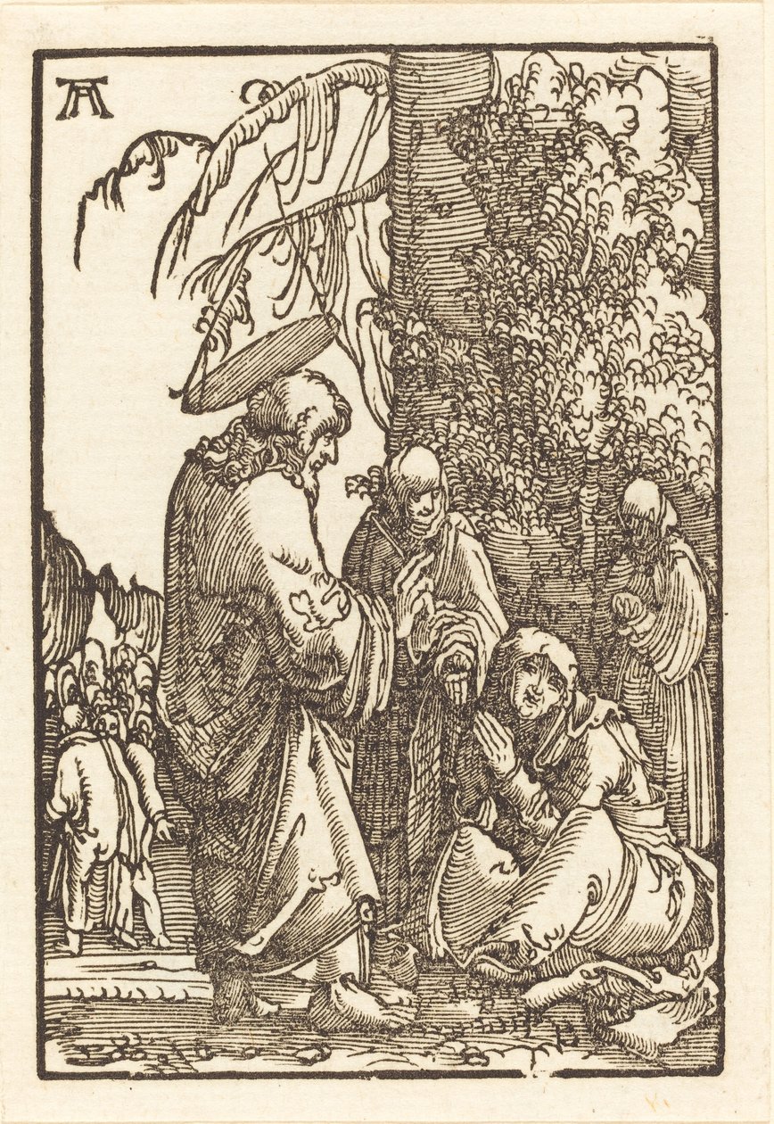 Kristus jättää Marian ennen kärsimystä tekijältä Albrecht Altdorfer
