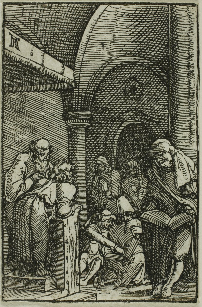 Kristus lääkäreiden joukossa, ihmisen lankeemuksesta ja lunastuksesta tekijältä Albrecht Altdorfer