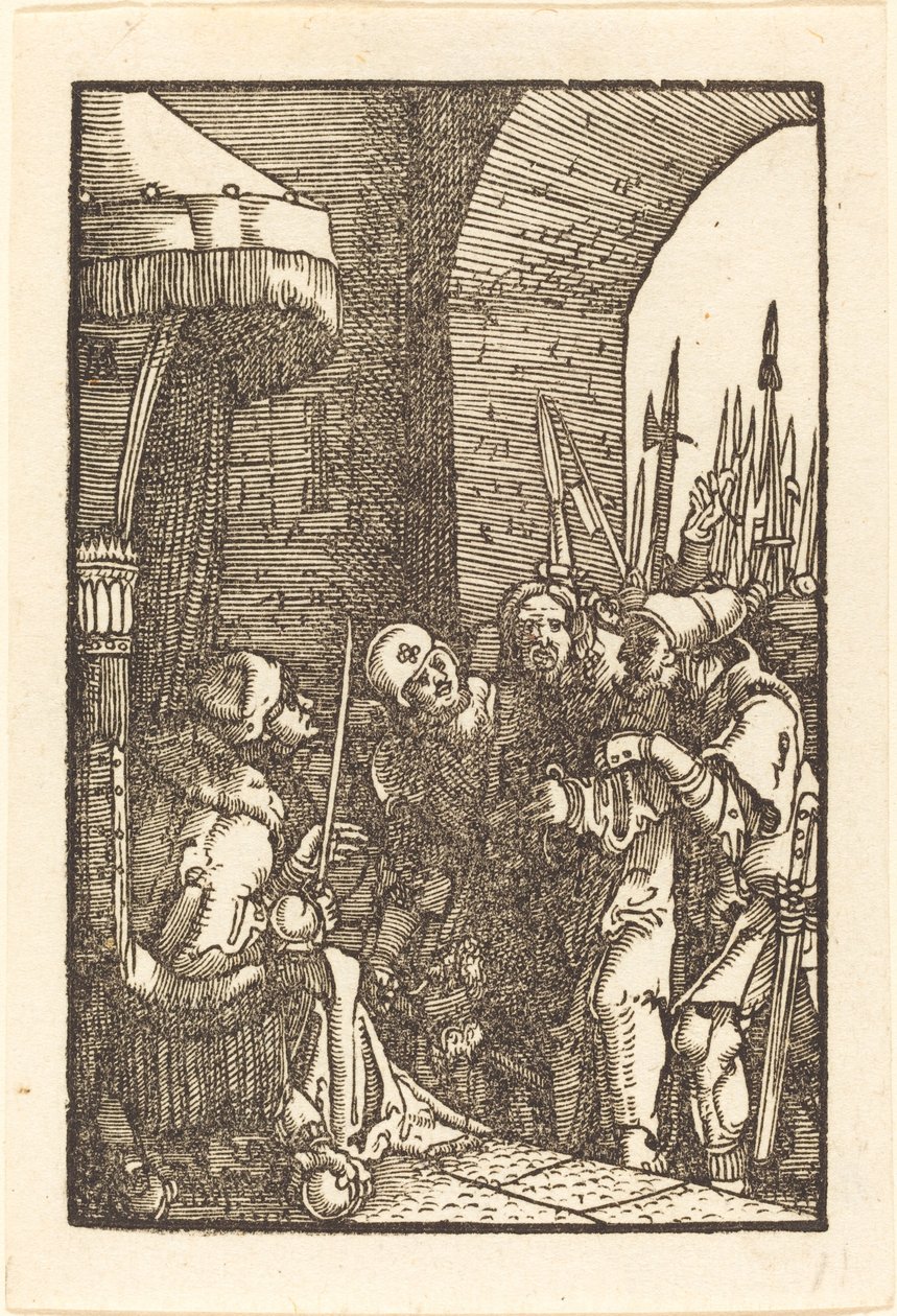 Kristus ennen Kaifasta tekijältä Albrecht Altdorfer