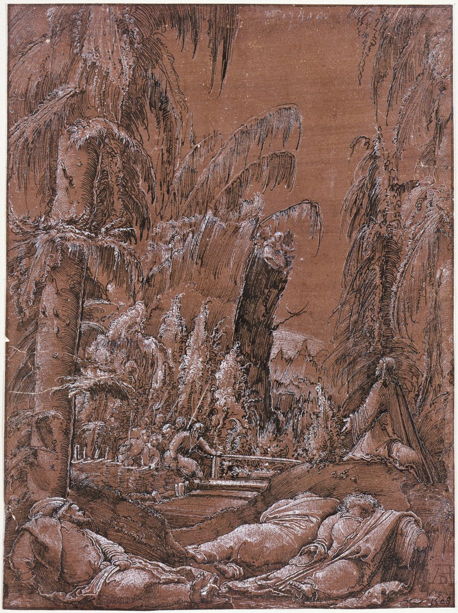 Kristus Öljymäellä tekijältä Albrecht Altdorfer