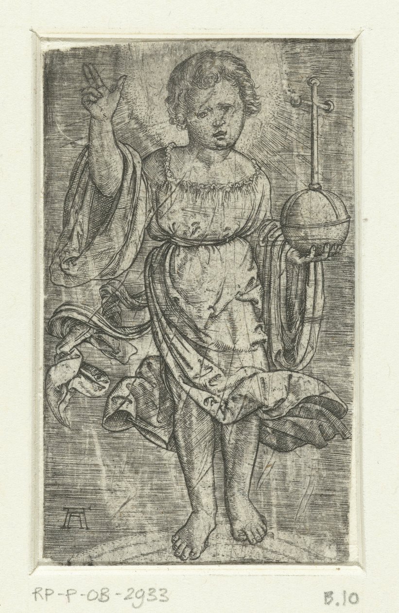 Kristus-lapsi sateenkaarella tekijältä Albrecht Altdorfer