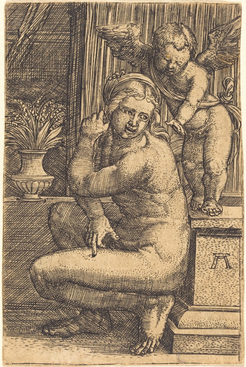 Hiipivä Venus tekijältä Albrecht Altdorfer
