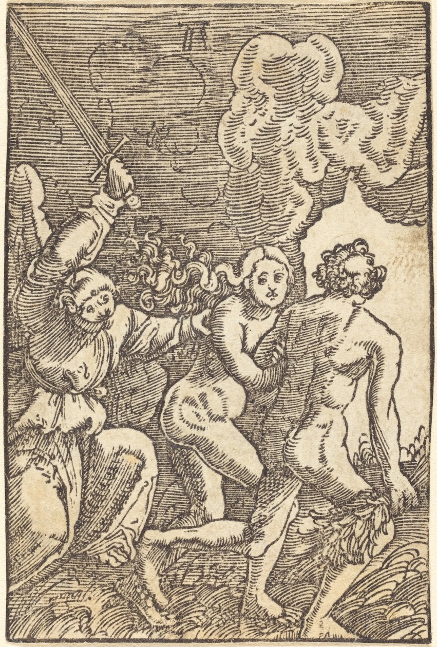 Karkotus paratiisista tekijältä Albrecht Altdorfer
