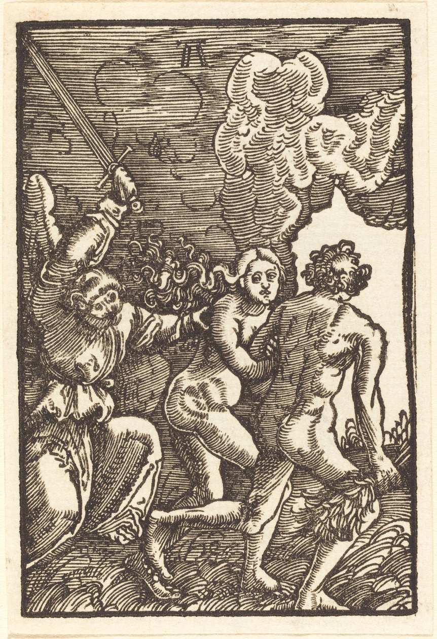 Karkotus paratiisista tekijältä Albrecht Altdorfer