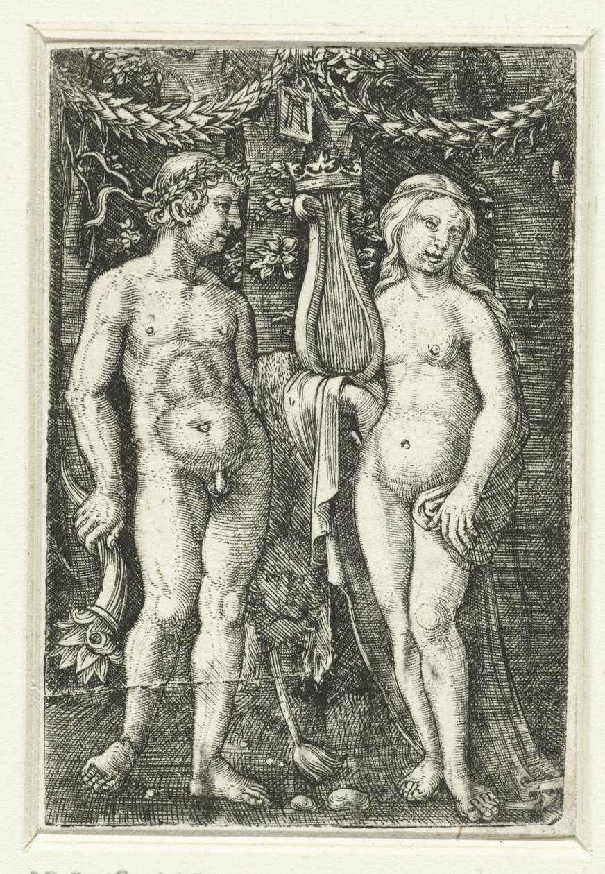 Hèrcules i un final de musa tekijältä Albrecht Altdorfer