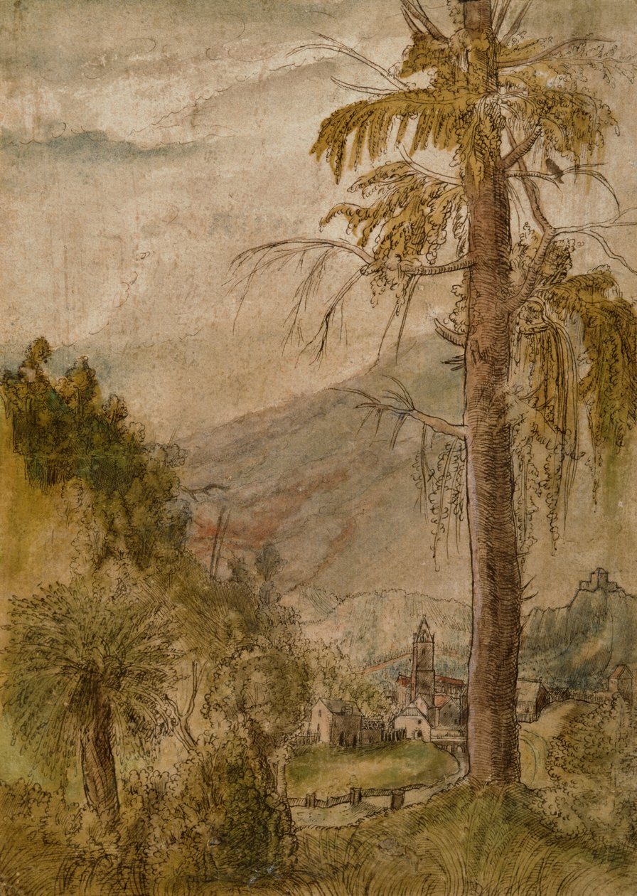Huonekalut ja erilaiset esineet 1100- ja 1300-luvuilta tekijältä Albrecht Altdorfer