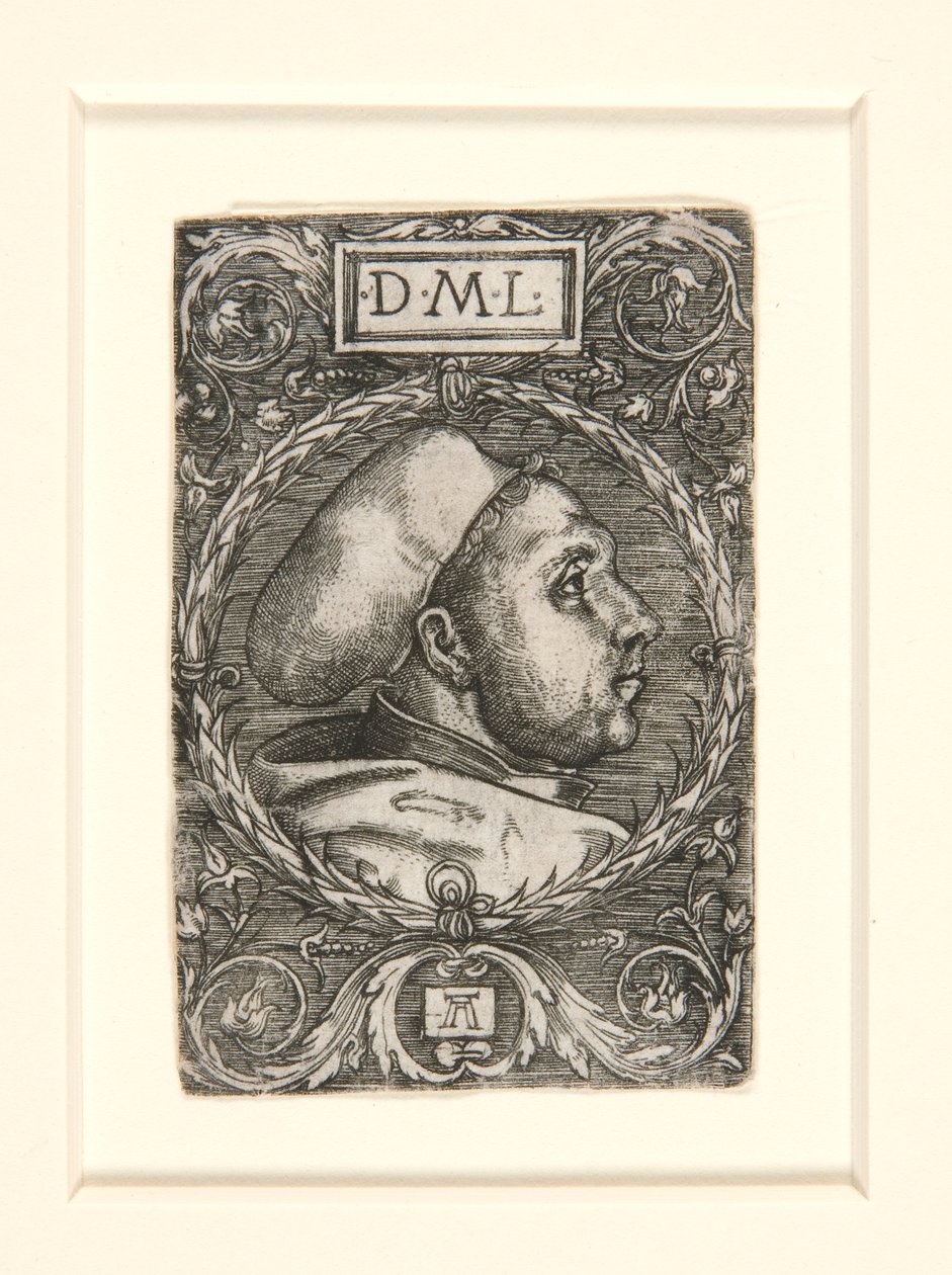 Martin Luther tohtorintutkinnon kanssa tekijältä Albrecht Altdorfer