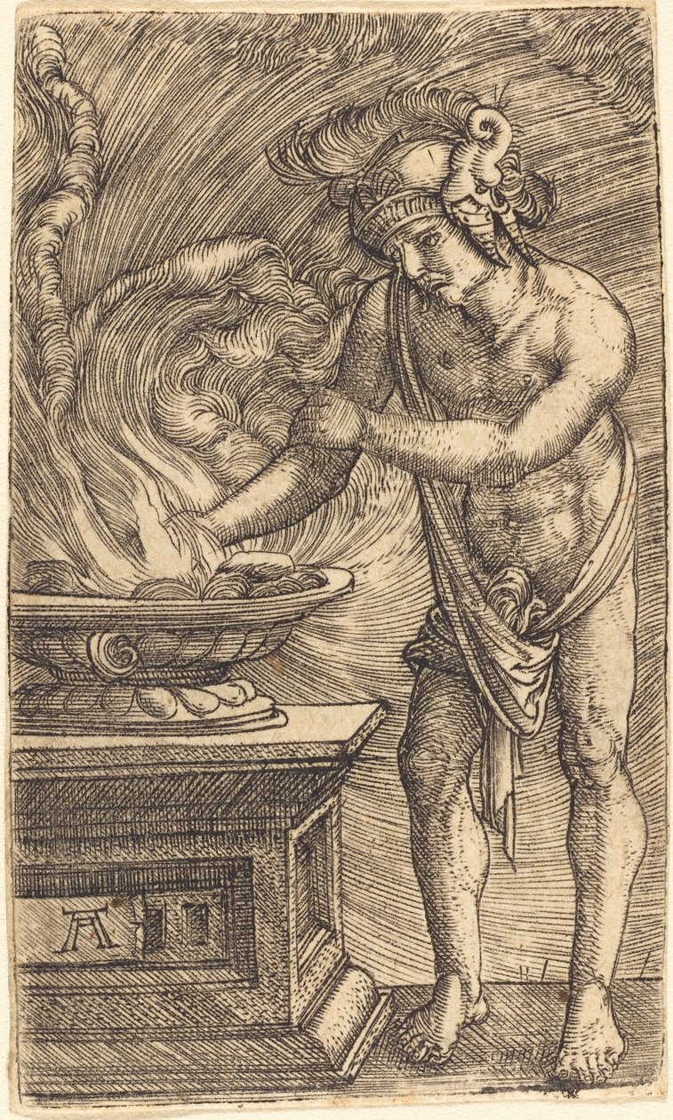 Mucius Scaevola tekijältä Albrecht Altdorfer