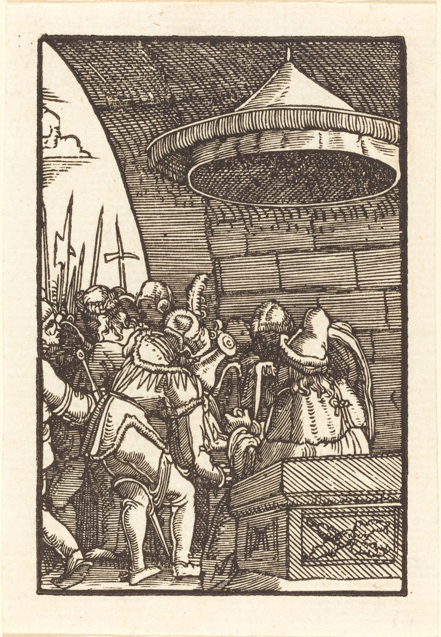Pilatus pesee kätensä tekijältä Albrecht Altdorfer