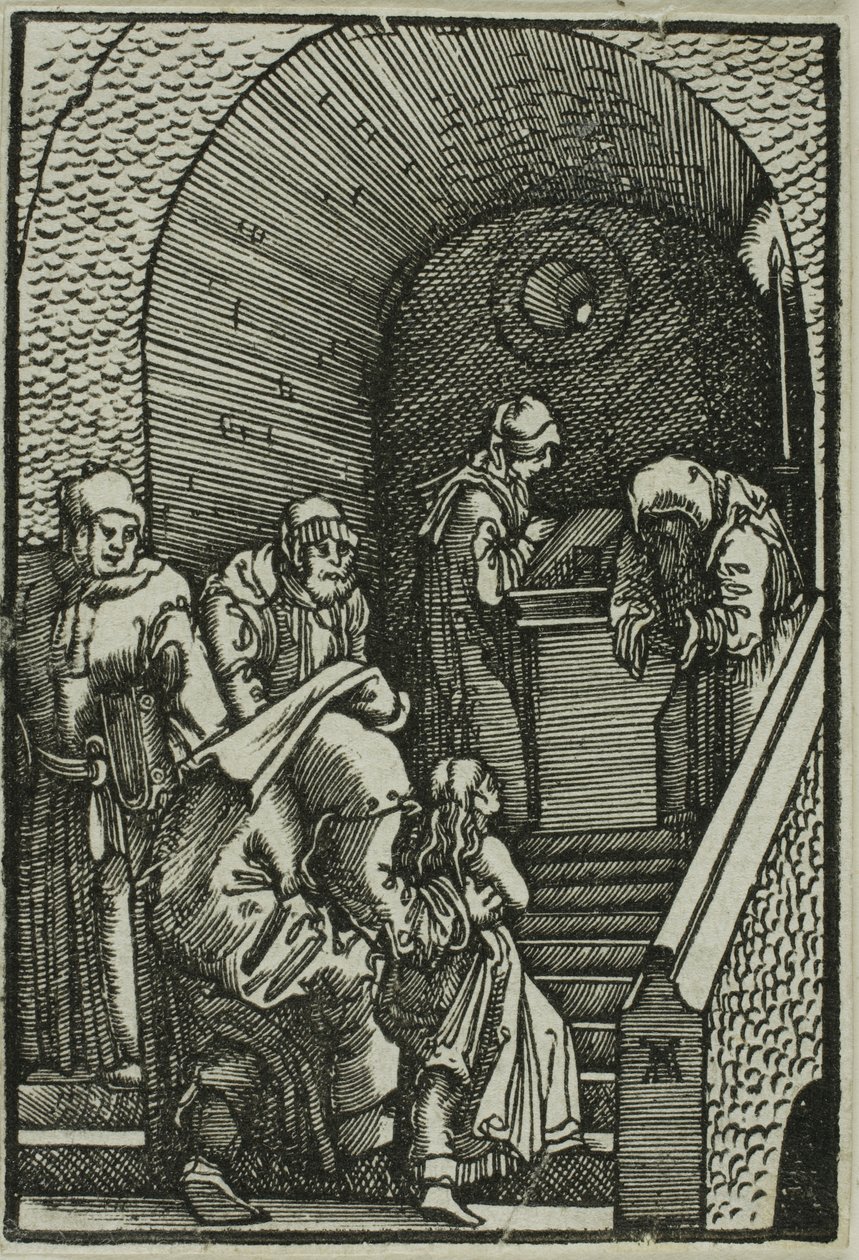 Neitsyen esitys teoksesta The Fall and Redemption of Man tekijältä Albrecht Altdorfer