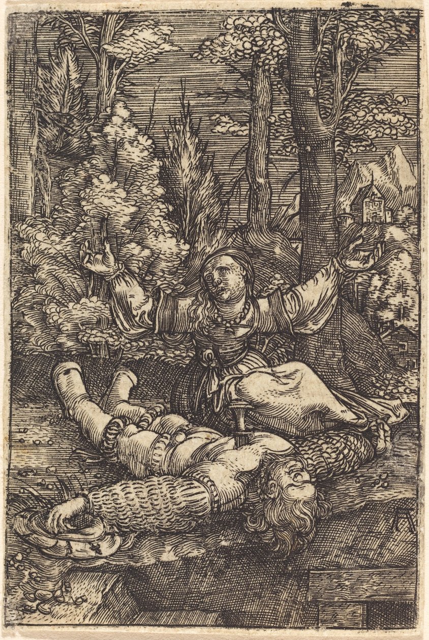 Pyramus ja Thisbe tekijältä Albrecht Altdorfer