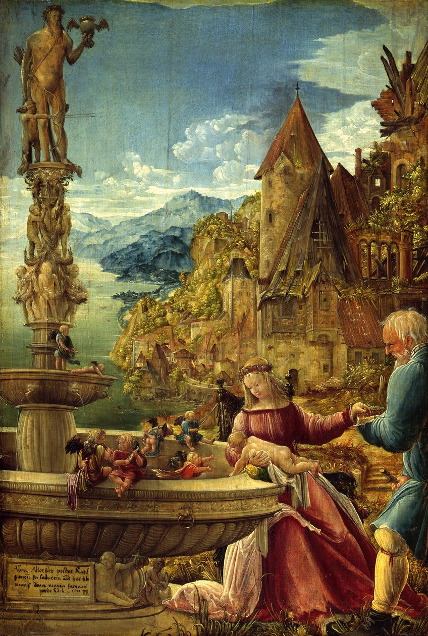 Lepo paossa Egyptiin tekijältä Albrecht Altdorfer