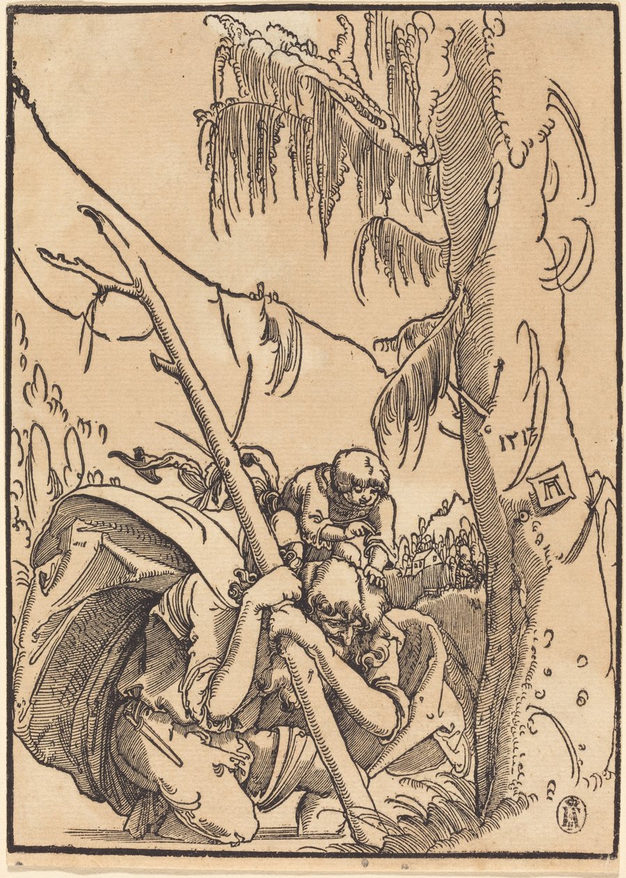 Pyhä Kristoforos tekijältä Albrecht Altdorfer