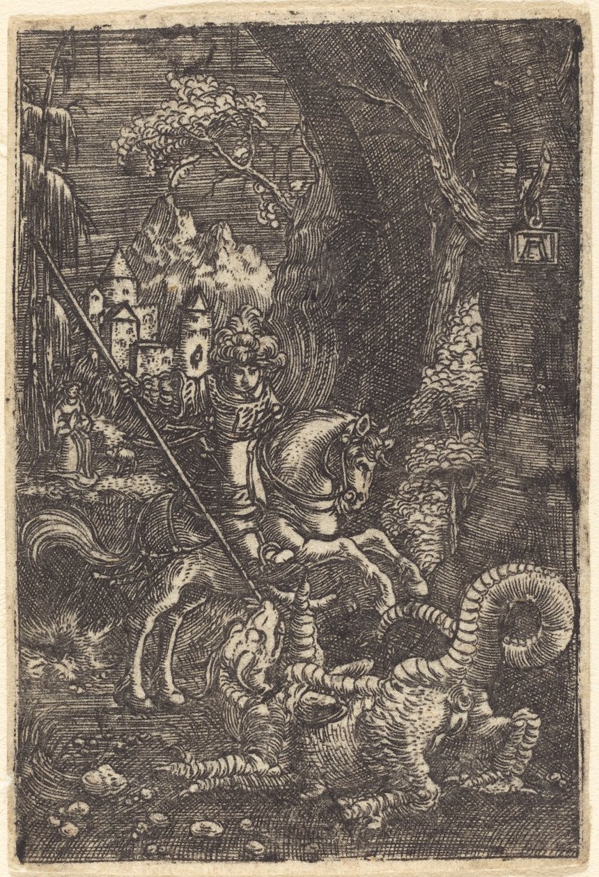 Pyhä Yrjö tekijältä Albrecht Altdorfer