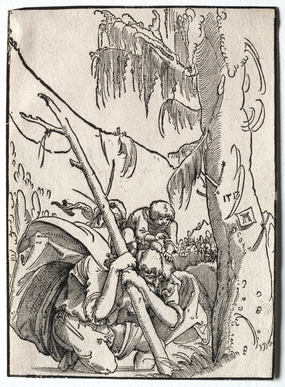 Pyhä Kristofer tekijältä Albrecht Altdorfer