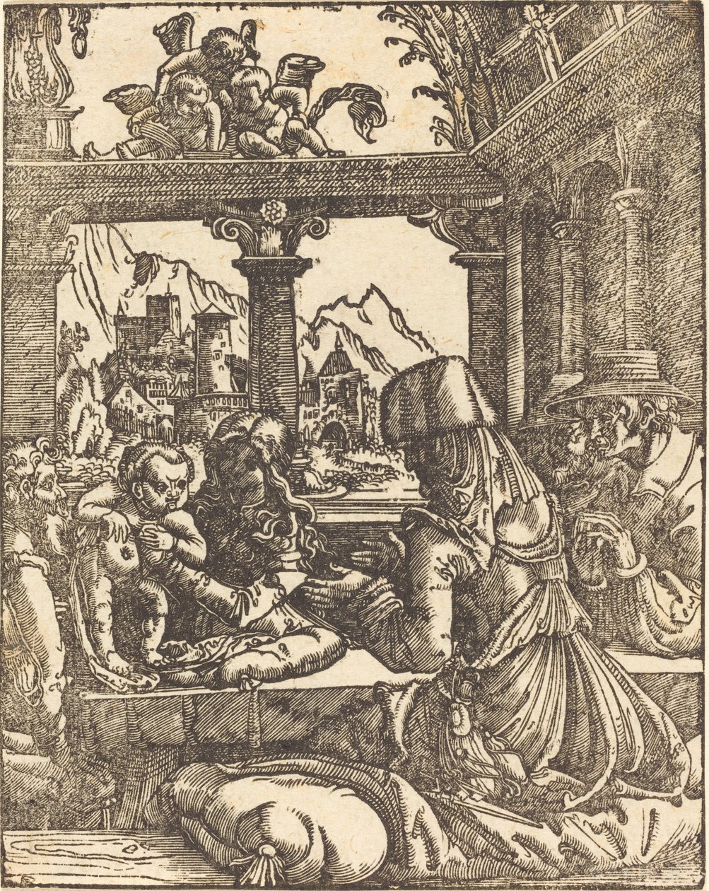 Paimenten palvonta tekijältä Albrecht Altdorfer
