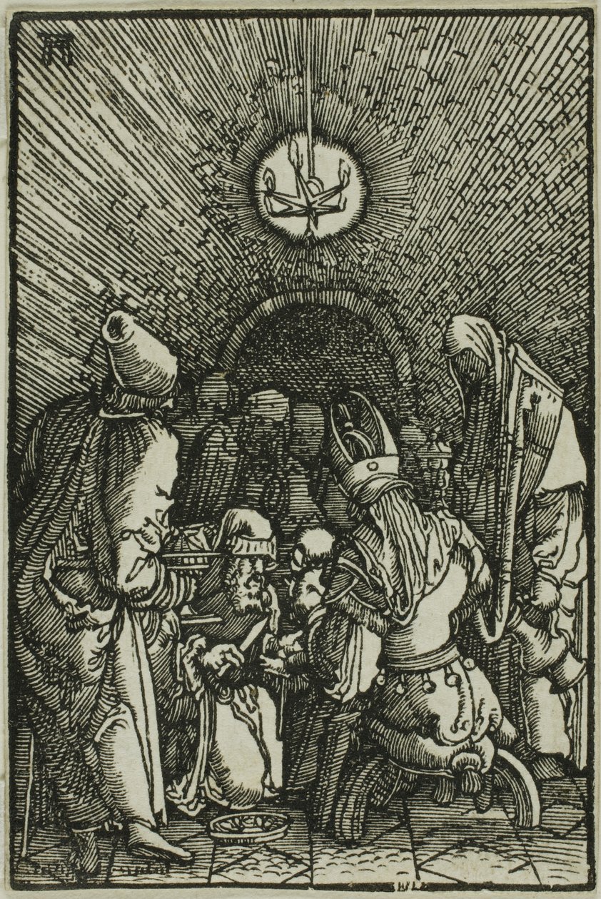 Ympärileikkaus, kirjasta The Fall and Redemption of Man tekijältä Albrecht Altdorfer
