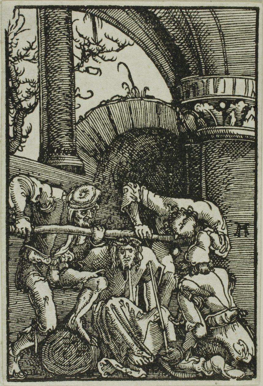 The Crowning with Thons, The Fall and Redemption of Man tekijältä Albrecht Altdorfer
