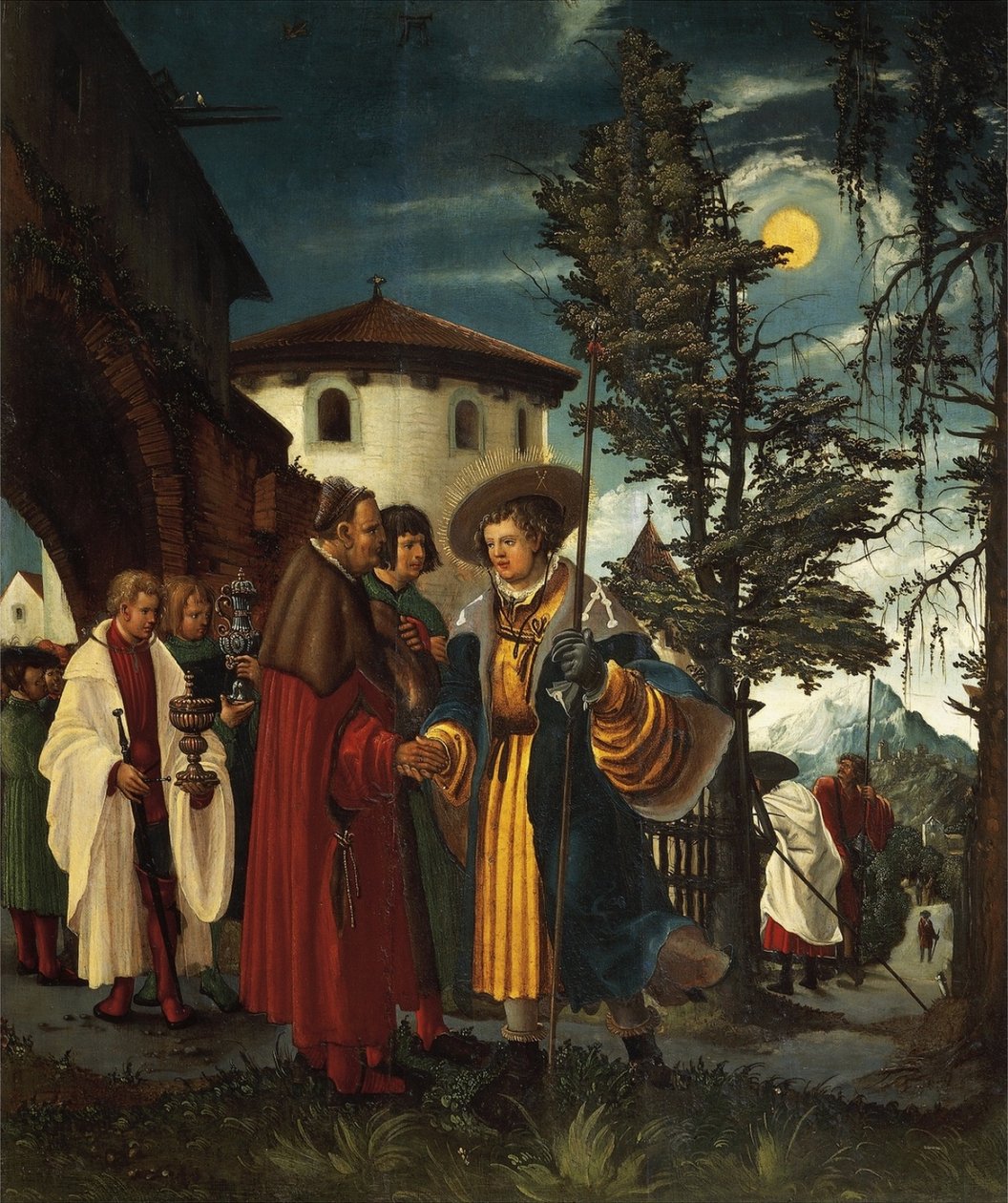 Pyhän Florianin lähtö tekijältä Albrecht Altdorfer