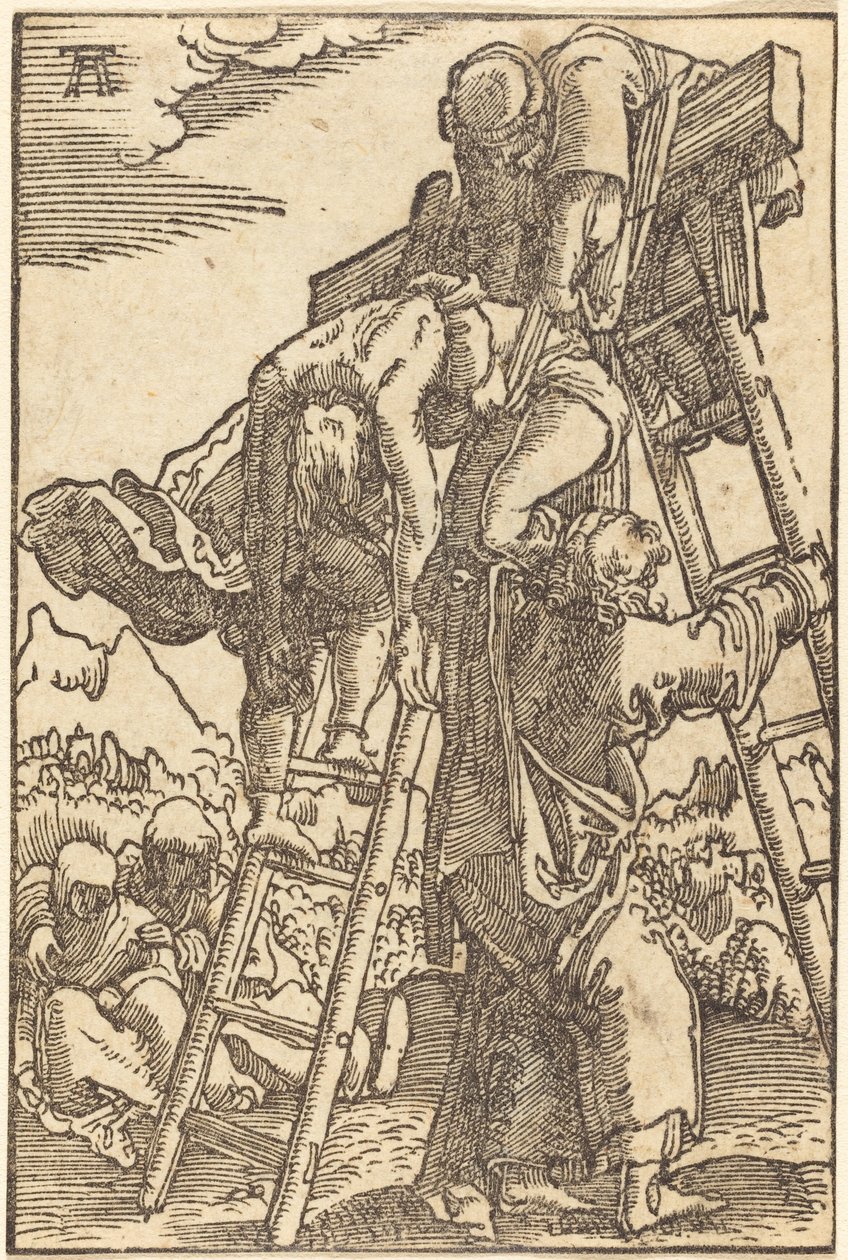 Laskeutuminen ristiltä tekijältä Albrecht Altdorfer