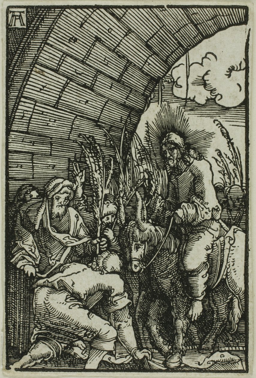 Pääsy Jerusalemiin, ihmisen lankeemuksesta ja lunastuksesta tekijältä Albrecht Altdorfer