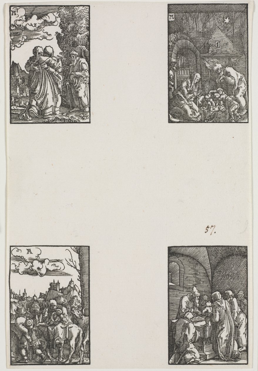 Ihmisen lankeemus ja lunastus tekijältä Albrecht Altdorfer