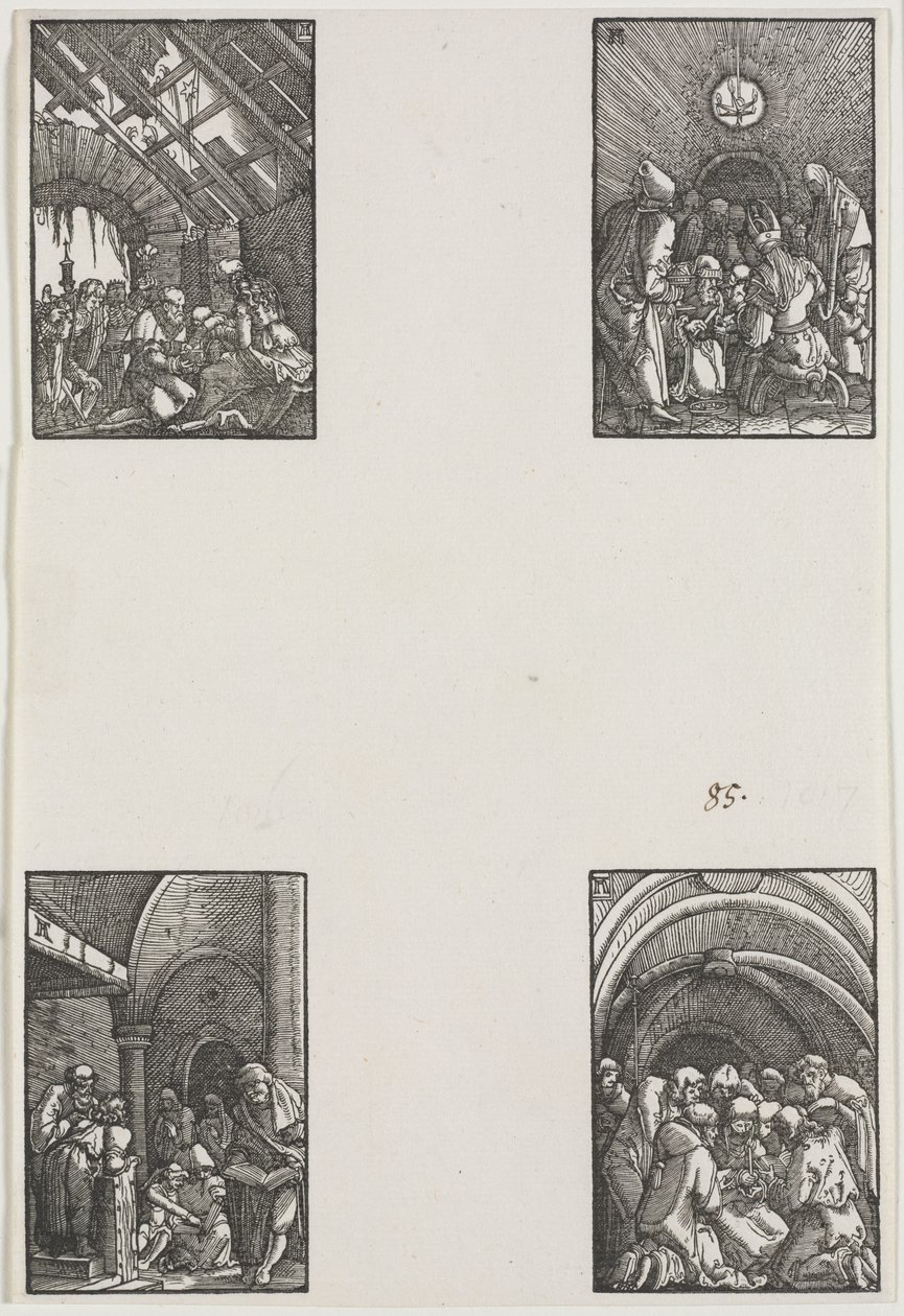 Ihmisen lankeemus ja lunastus tekijältä Albrecht Altdorfer