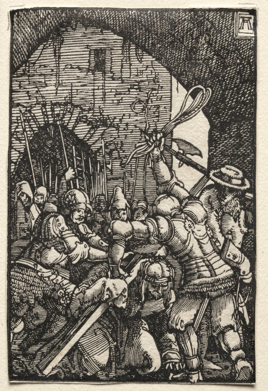 Ihmisen lankeemus ja lunastus: Kristus kantaa ristiä, n. 1515. tekijältä Albrecht Altdorfer