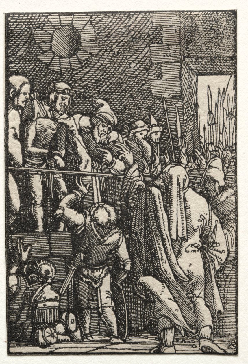 Ihmisen lankeemus ja lunastus: Ecce Homo, c. 1515. tekijältä Albrecht Altdorfer