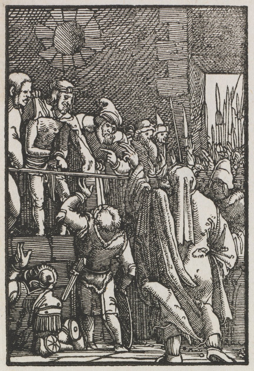 Ihmisen lankeemus ja lunastus: Ecco Homo, c. 1515. tekijältä Albrecht Altdorfer