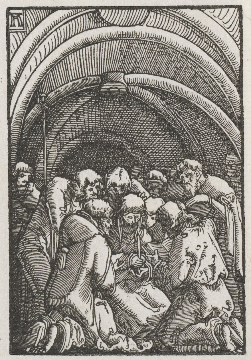 Ihmisen lankeemus ja lunastus: Neitsyen kuolema tekijältä Albrecht Altdorfer