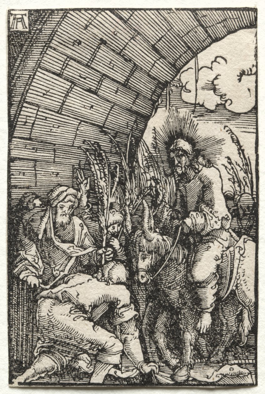 Ihmisen lankeemus ja lunastus: pääsy Jerusalemiin tekijältä Albrecht Altdorfer