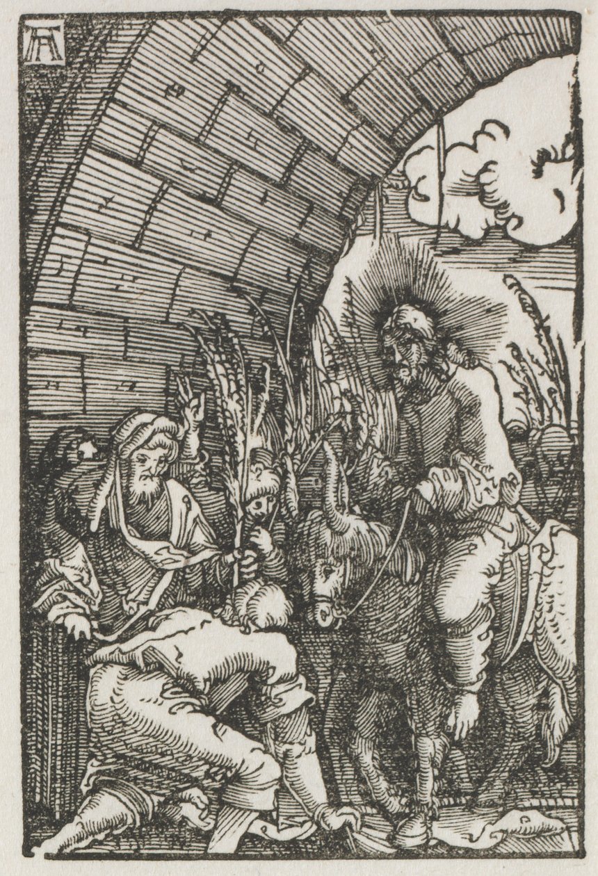 Ihmisen lankeemus ja lunastus: pääsy Jerusalemiin tekijältä Albrecht Altdorfer