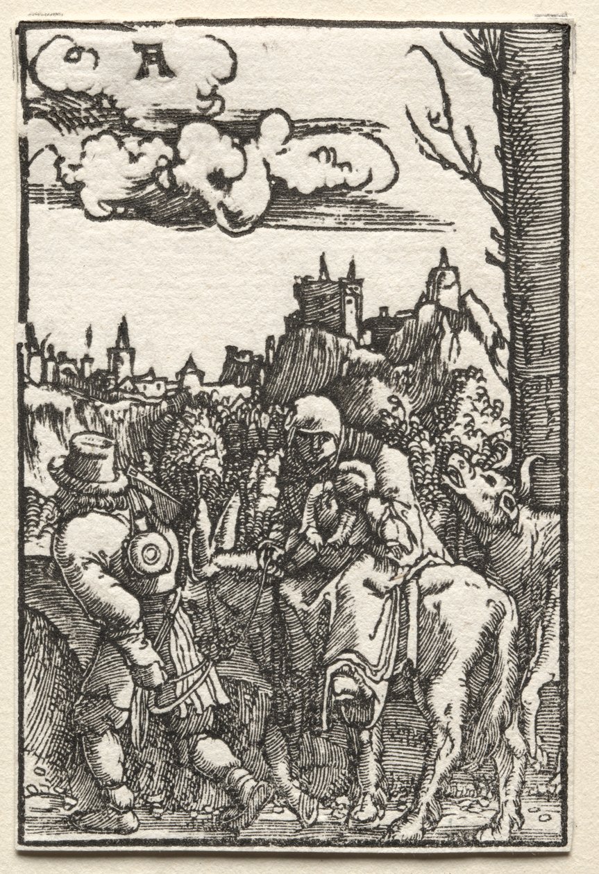 Ihmisen lankeemus ja lunastus: Pako Egyptiin tekijältä Albrecht Altdorfer