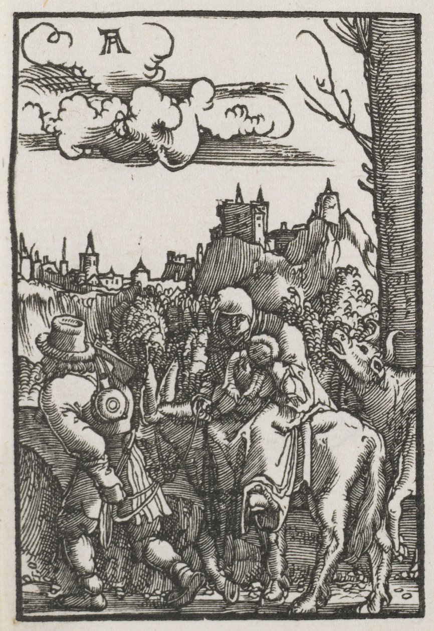 Ihmisen lankeemus ja lunastus: Pako Egyptiin tekijältä Albrecht Altdorfer