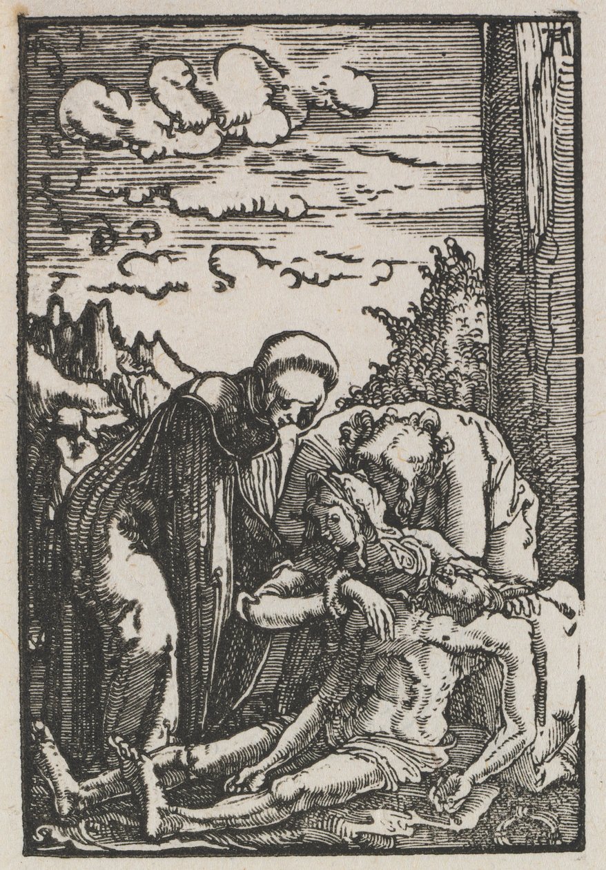 Ihmisen lankeemus ja lunastus: valitus ristin alla tekijältä Albrecht Altdorfer