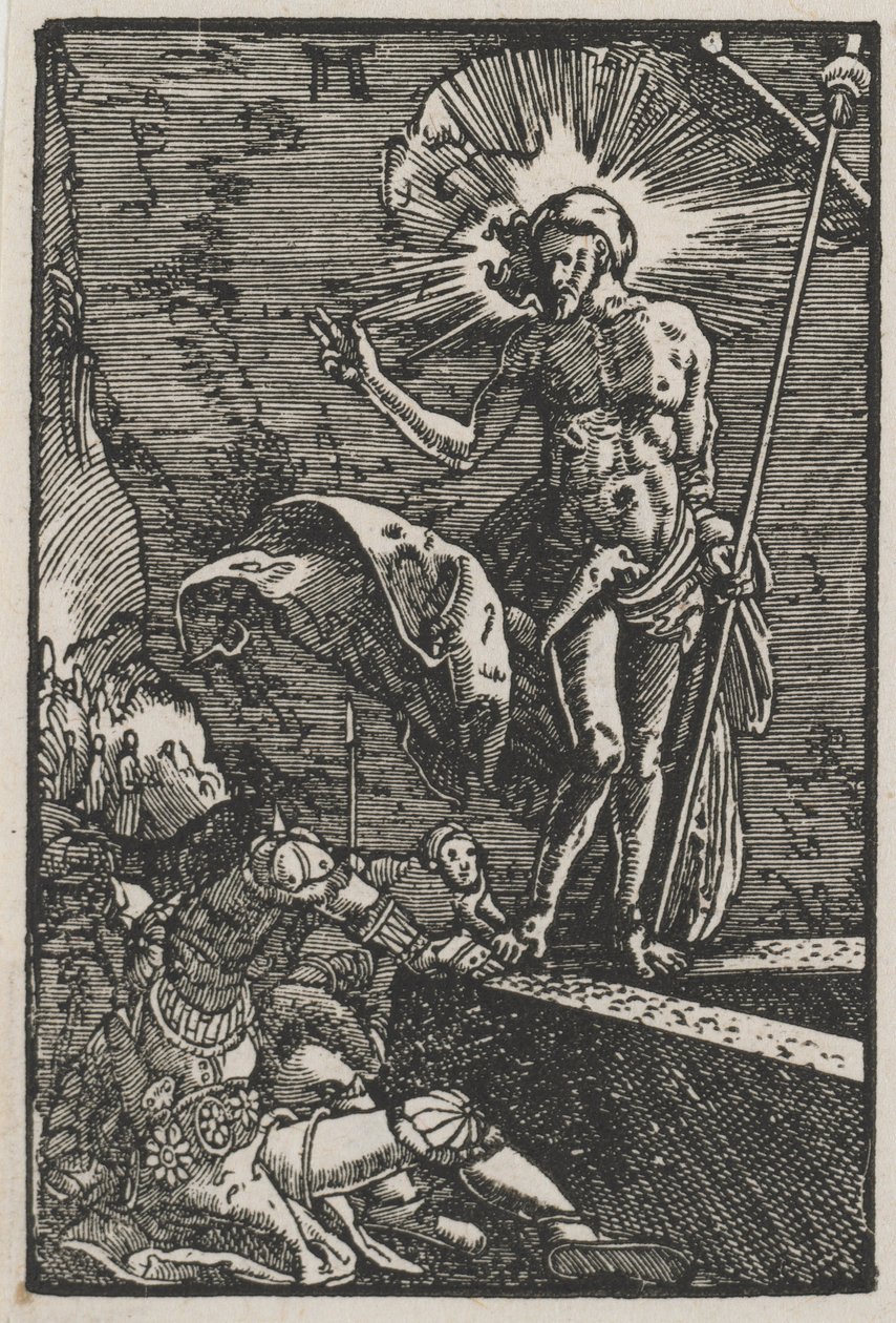 Ihmisen lankeemus ja lunastus: ylösnousemus tekijältä Albrecht Altdorfer