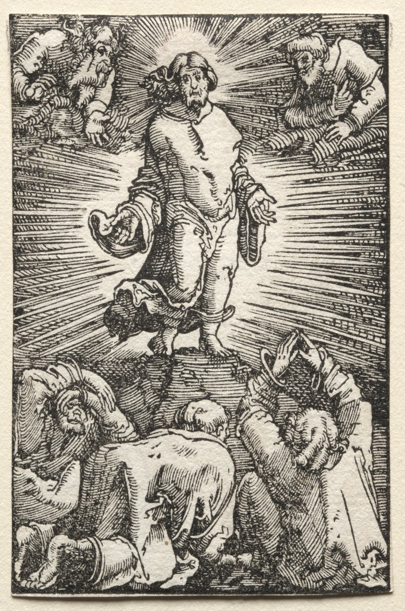 Ihmisen lankeemus ja lunastus: kirkastuminen, c. 1515. tekijältä Albrecht Altdorfer